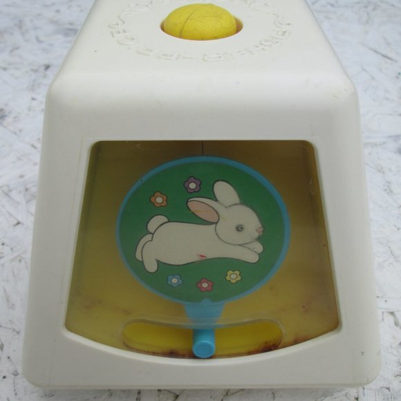 Vintage 1978 Fisher Price Turn and Learn Busy Box Baby Infant Toy #156 - Picture 4 of 7